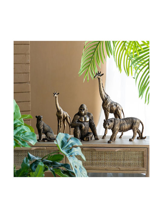Artekko Decorative Animal Polyresin Tiger 29x9x15cm 1pcs