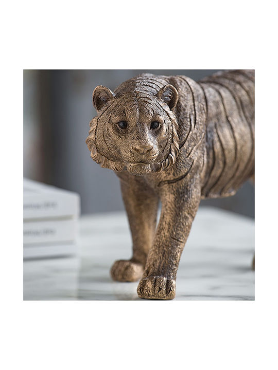 Artekko Decorative Animal Polyresin Tiger 29x9x15cm 1pcs