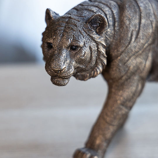 Artekko Decorative Animal Polyresin Tiger 29x9x15cm 1pcs
