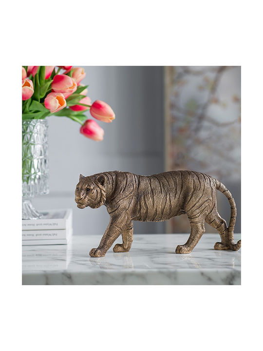 Artekko Decorative Animal Polyresin Tiger 29x9x15cm 1pcs