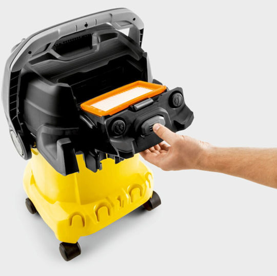 Karcher KWD 5 V-25/5/22 Vacuum Wet / Dry 1100W with Plastic Bin 25lt