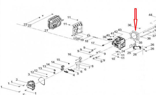 Zongshen Xp620 Garnitură Motor Mtd 4x90hu