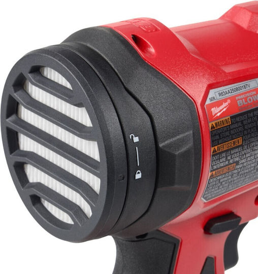 Milwaukee M18 BLHSB-0 Handheld Battery Leaf Blower 18V Solo with Maximum Air Speed 800km/h