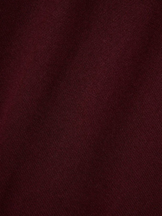 Long Sleeve Sweater Burgundy
