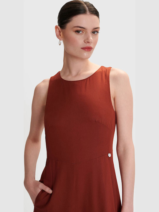 Summer Maxi Dress Copper