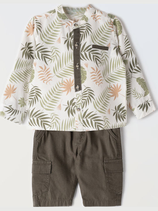 Kinder-Set mit Shorts Sommer 2Stück Grün