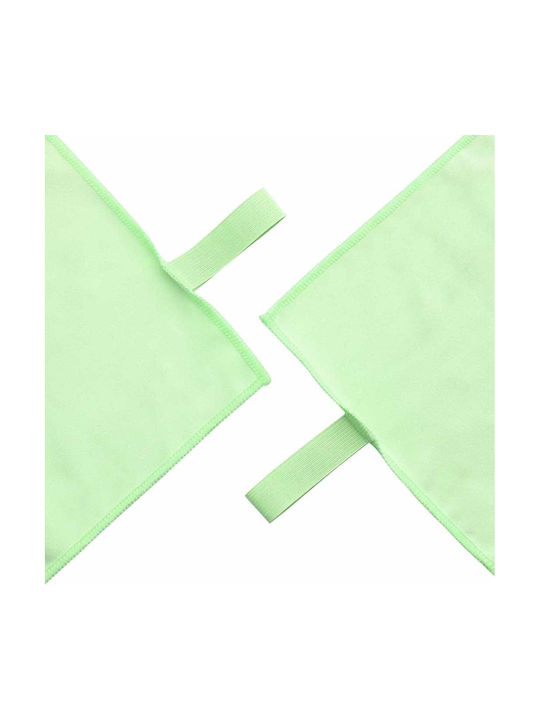 Vidaxl Fitnesshandtücher 2 Stück Grün 50 x 30 cm