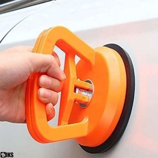 Siks Mâner Cu Ventuză Pentru Ridicare și Transport Materiale cu Suprafață Netedă Sticlă Plăci Ideal Pentru Îndreptarea Tablei Caroseriei Auto Bază din Cauciuc ABS Portocaliu