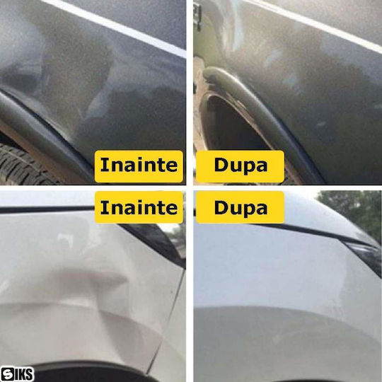 Siks Mâner Cu Ventuză Pentru Ridicare și Transport Materiale cu Suprafață Netedă Sticlă Plăci Ideal Pentru Îndreptarea Tablei Caroseriei Auto Bază din Cauciuc ABS Portocaliu