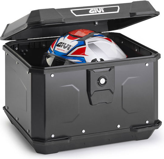 Givi Monolock Aluminium Motorcycle Top Case 44lt Black