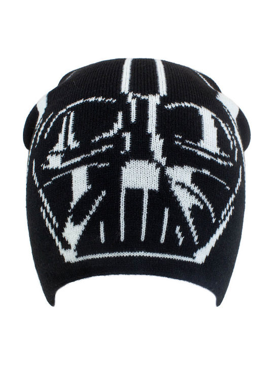Kids Beanie Knitted Black