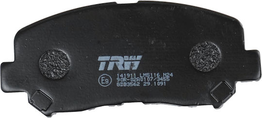 Trw Brake Pad Set Disc Brake Gdb3562