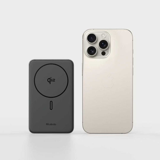 Mcdodo MC-6310 MagSafe Qi2 Baterie Externă 10000mAh 20W Power Delivery Neagră