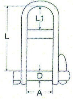 Inox Navy Key Boat Deck 5mm