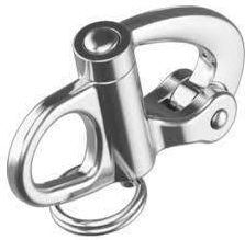 Inox Кука Декорации за лодки 16мм