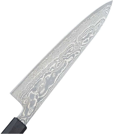 Ryusen Bonten Unryu KAI Μαχαίρι Santoku από Δαμασκηνό Ατσάλι 17.5cm