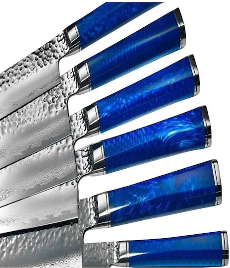 Ryusen Souryurin Μαχαίρι Nakiri από Δαμασκηνό Ατσάλι 16cm
