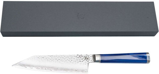 Ryusen Messer Santoku aus Damaststahl 17cm