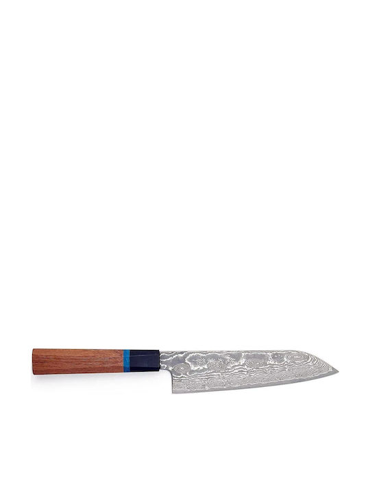 Ryusen Bonten Unryu KAI Μαχαίρι Santoku από Δαμασκηνό Ατσάλι 17.5cm