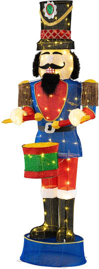 Costway Large Illuminated Nutcracker Christmas Decoration XXL 185 Cm Cm24899de