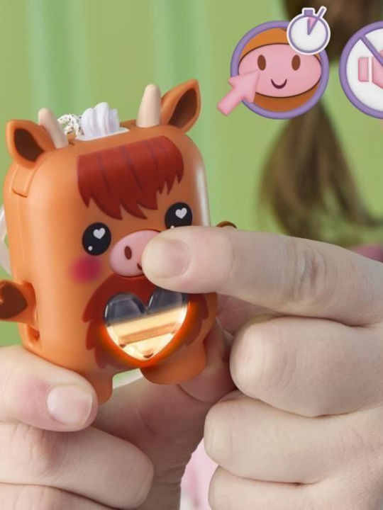Nano-mals Cowbert Highland Cow Електронен Компаньон Над 70 Реакции За Деца Над 5 Години
