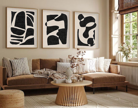 Set MDF Paintings Frame 3 Pieces Huhu201 50 x 70 693bse1485 50x70 Cm Set MDF Paintings Frame 3 Pieces Huhu201 50 x 70 693bse1485 50x70 Cm