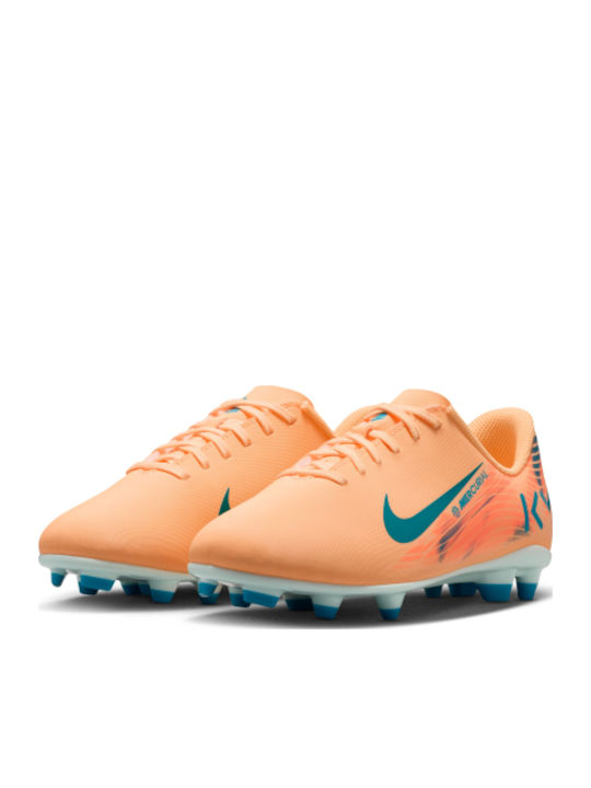 Mercurial Vapor 16 Club Kylian Mbappé FG Kids Soccer Cleats Molded Orange