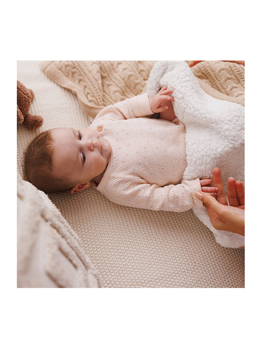 Babyono Κουβέρτα Αγκαλιάς & Λίκνου 75x100εκ.