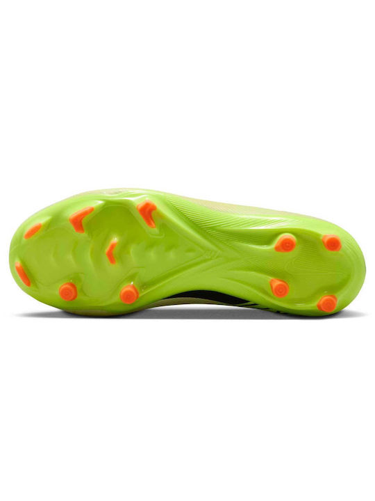 Zoom Vapor 16 Academy FG/MG Παιδικά Ποδοσφαιρικά Παπούτσια με Τάπες Κίτρινα