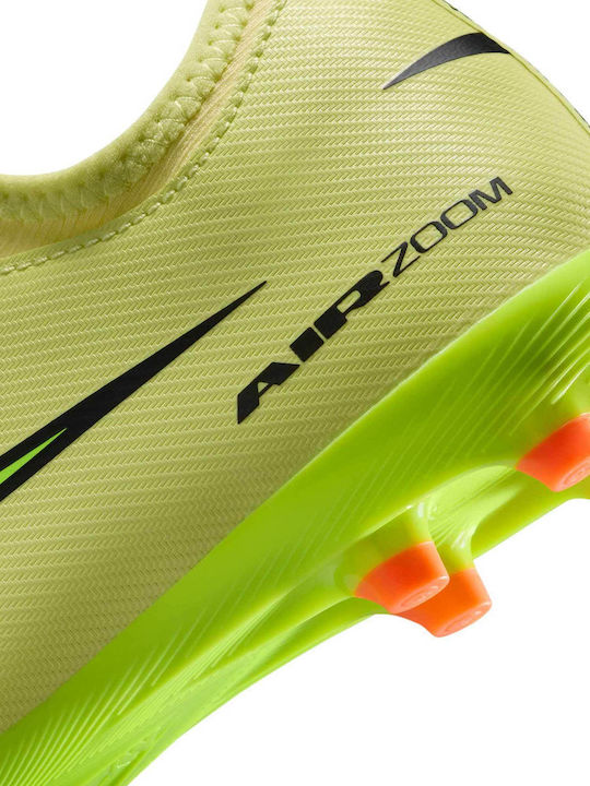 Zoom Vapor 16 Academy FG/MG Παιδικά Ποδοσφαιρικά Παπούτσια με Τάπες Κίτρινα