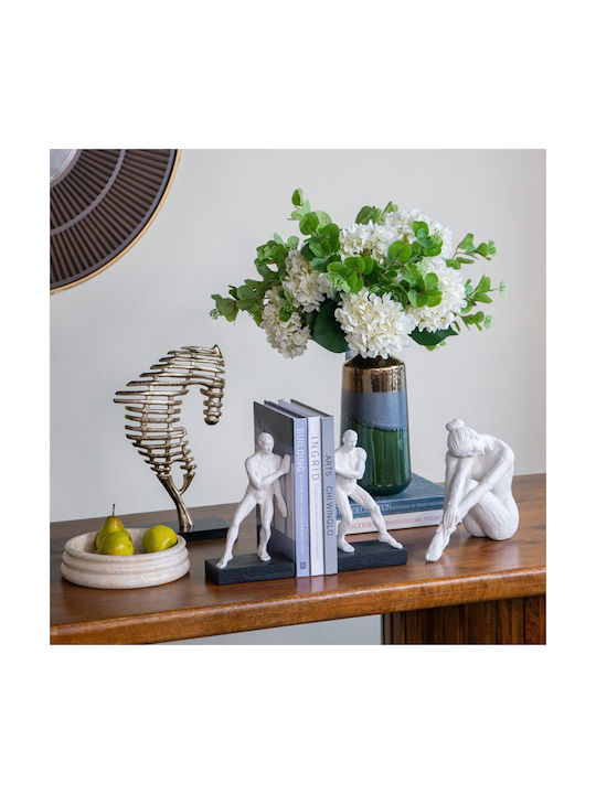 Artekko Vază Decorativă Ceramică Electric Verde 14x14x30cm 1buc