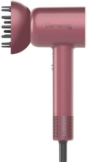 Demeliss Електрическа Четка с Въздух за Изправяне 1600W