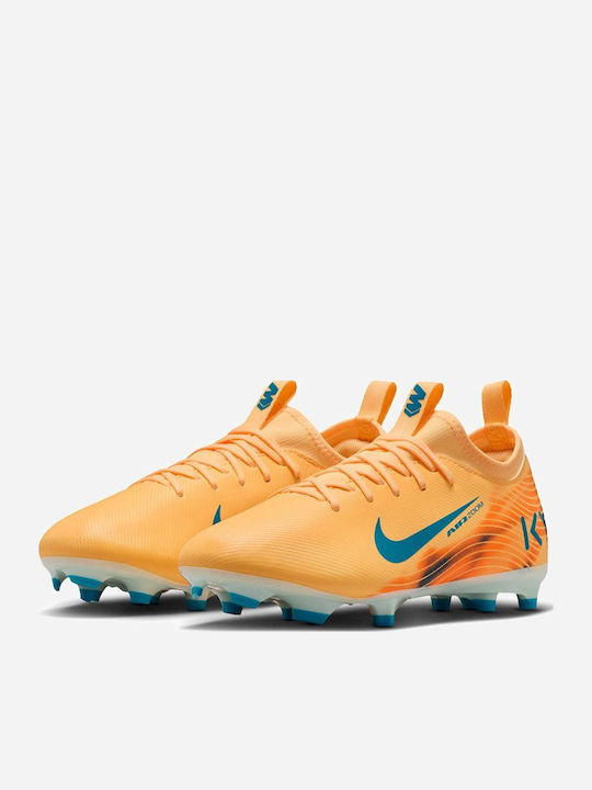 Mercurial Vapor 16 Academy kylian Mbappé FG Παιδικά Ποδοσφαιρικά Παπούτσια με Τάπες Πορτοκαλί