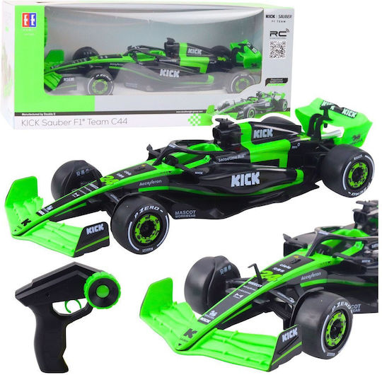 RC Remote Control Racing Car Sauber F1 C44 Black-Green 1:16