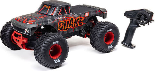Arrma 1/10 Quake 223s Dsc 2wd Rtr Brushless Monster Truck Roșu Fără Baterie Încărcător Ara3537t1 Arrma