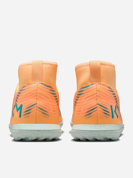 Mercurial Superfly 10 Club "kylian Mbappé" TF Детски Футболни Обувки с Гумена Подметка Сини