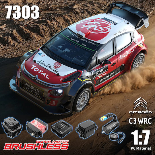 Mjx Hyper Go 7303 1/7 Citroen C3 Wrc 4wd Mx-7303 Ohne Akku Ladegerät Mjx