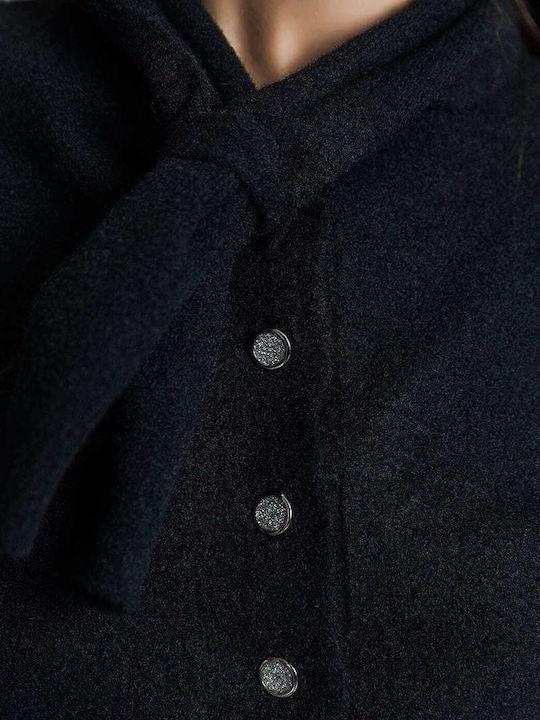 Damen Pullover Black