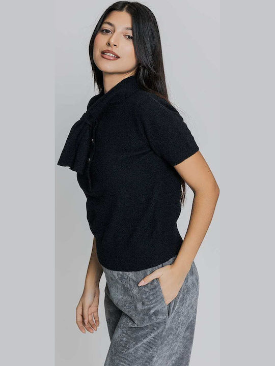 Damen Pullover Black