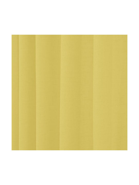 Lino Home Green Pencil Pleat Curtain 150x295cm