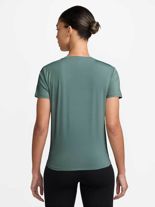 One Classic Damen Bluse Kurzärmelig Wt Green