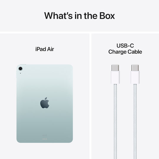 Apple iPad Air M3 (2025) 11" (8GB/1TB) Син