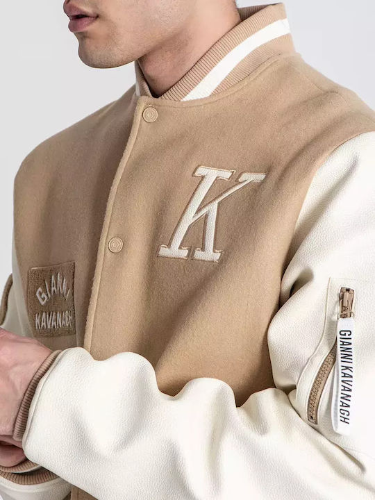 College Jacket Beige