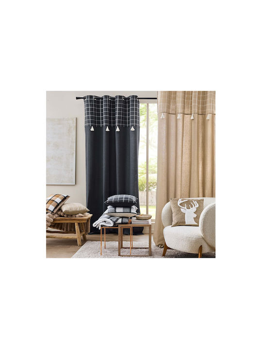 Douceur d'Intérieur Μαξιλάρι Καναπέ Camel 45x45εκ.
