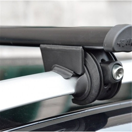 Farad 120cm. (with Roof Rack Legs and Lock) Silver
