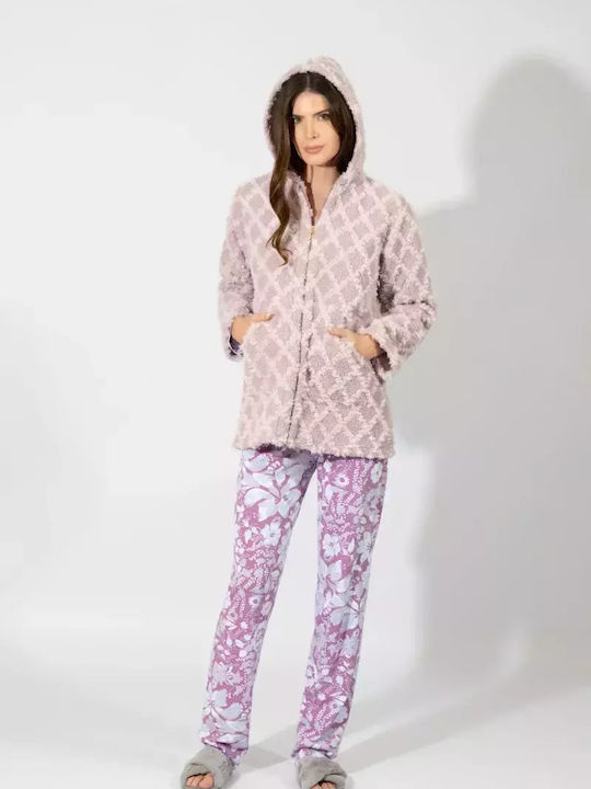 Harmony Winter Women's Nightdress Lilac