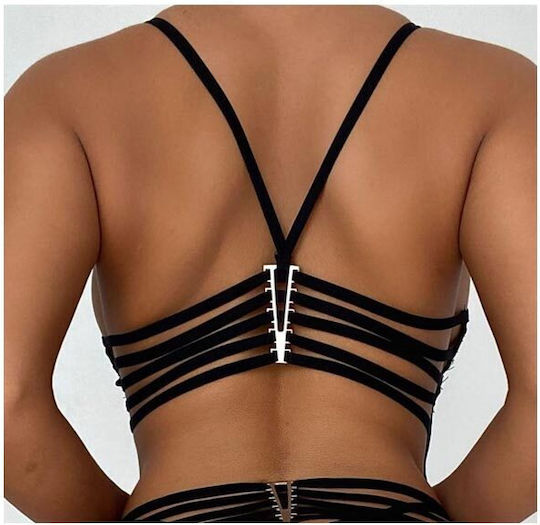Sexy Fishnet Bodysuit Lingerie Set Black Sexy Lingerie Set One Size Aria Trade
