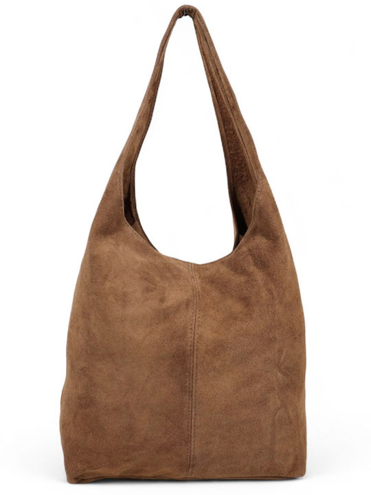 Leather Women's Bag Shoulder Brown