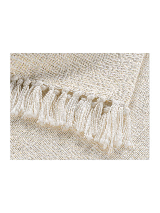 Douceur d'Intérieur Ziggy Ριχτάρι Πολυθρόνας 125x150εκ. White