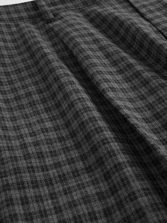 Pantaloni Grey Plaid